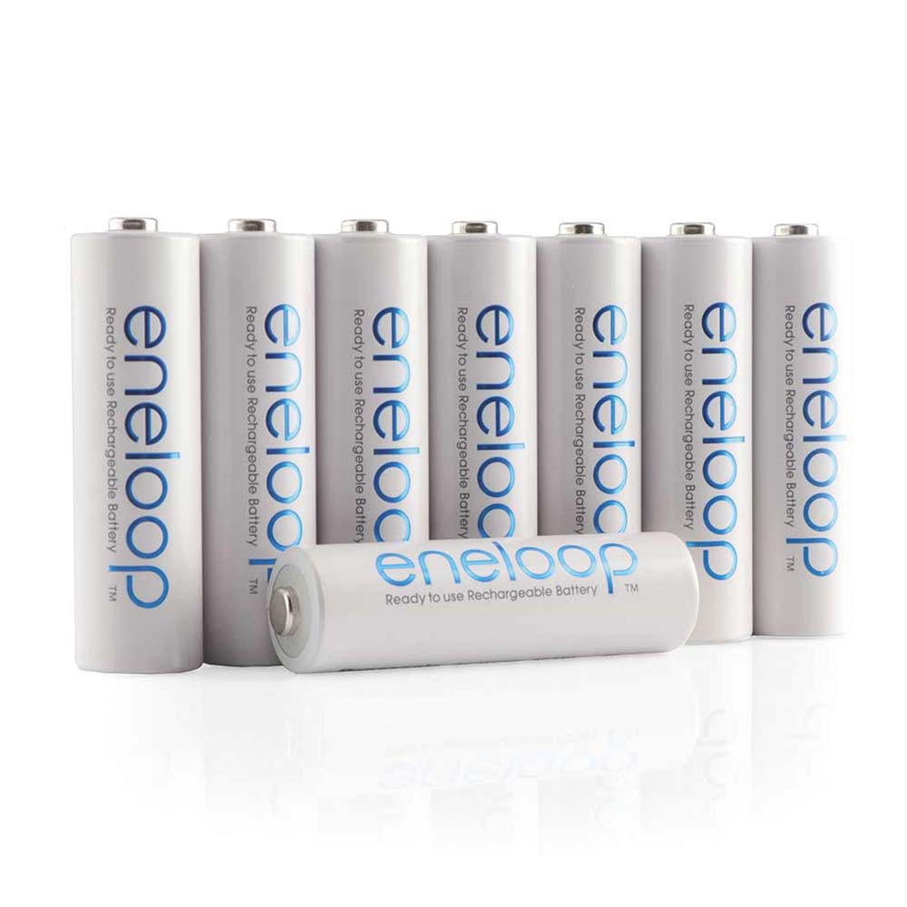 Piles Rechargeables eneloop AA - Pack de 8