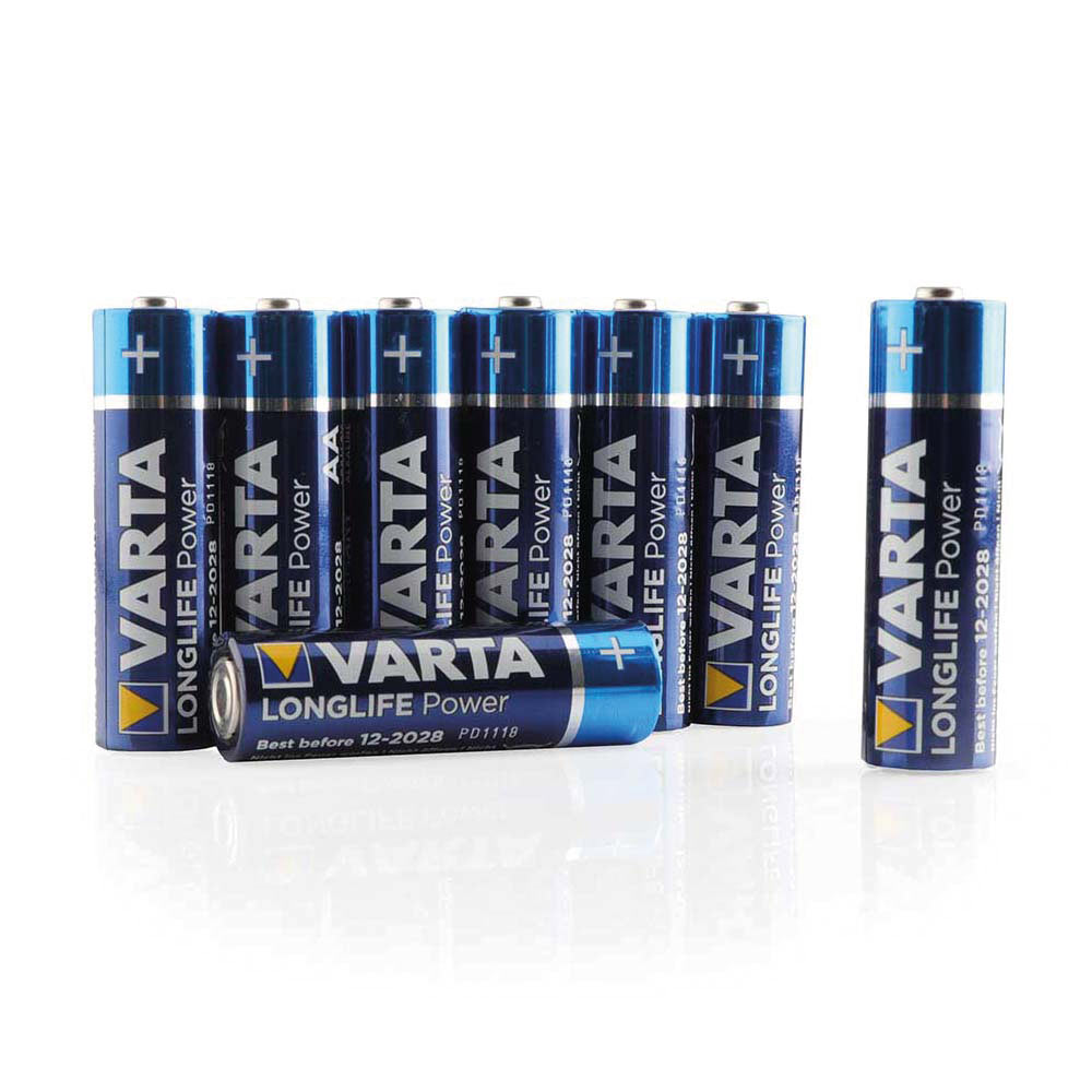 Piles VARTA Longlife Power Alcalines AA - Pack de 8