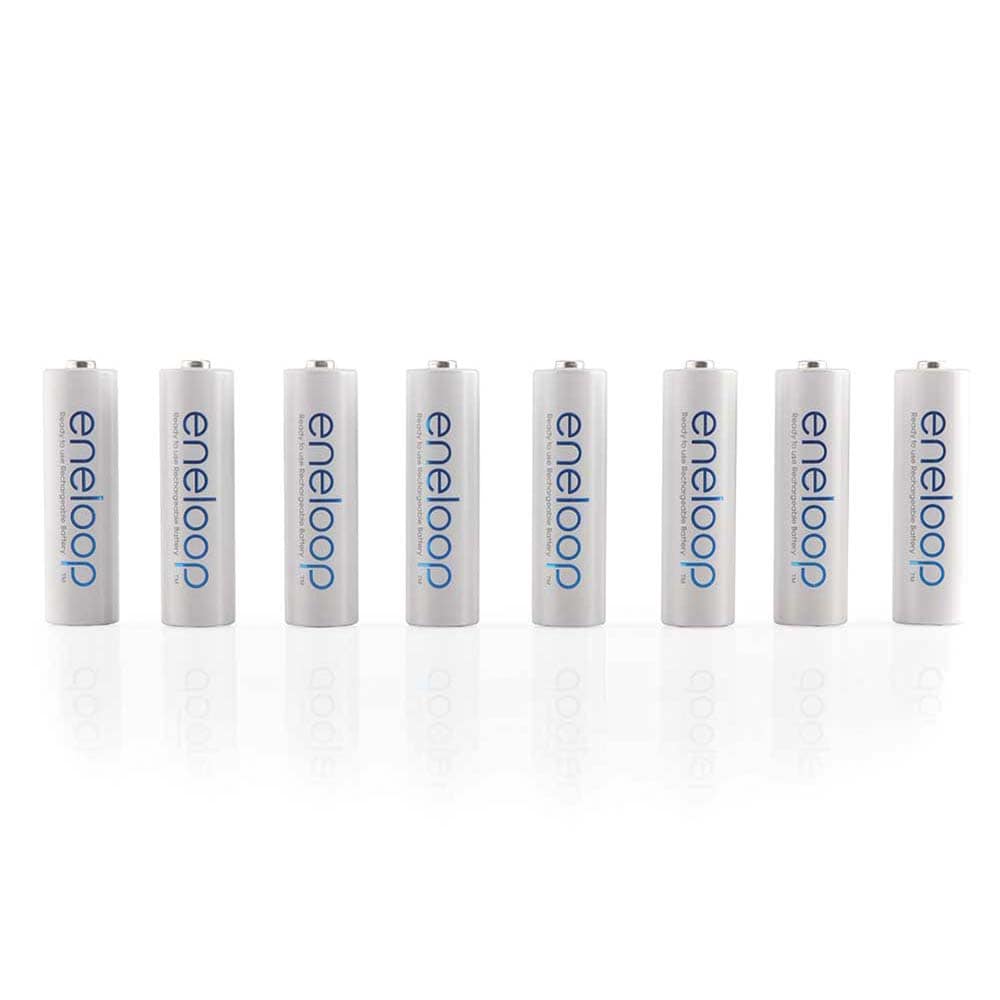 Piles Rechargeables eneloop AA - Pack de 8